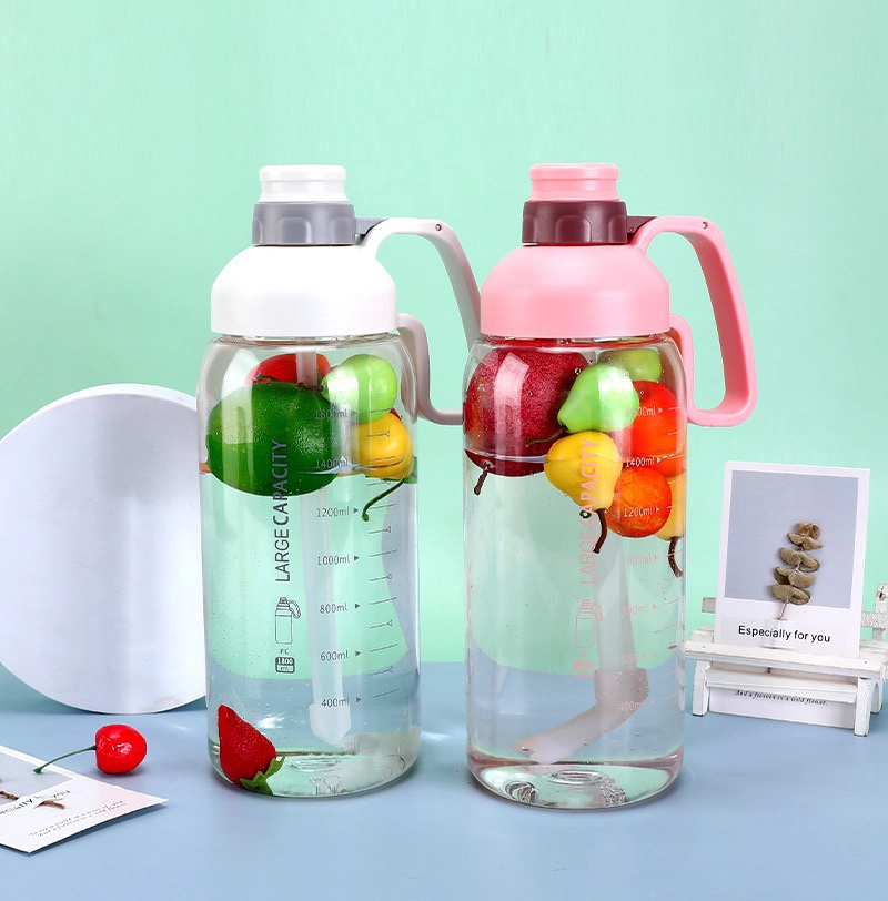 KingLine Conception unique et bouteille d'eau potable portable avec poignée pour les voyages 1