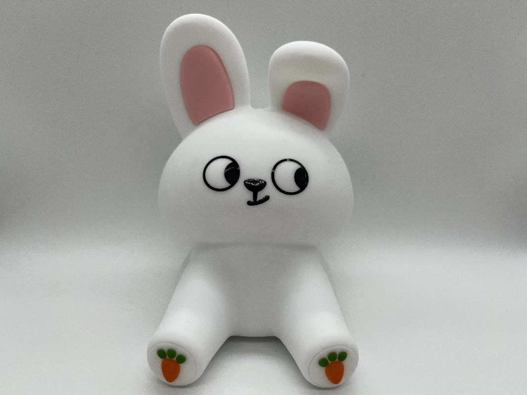 Silicone Rabbit Pat Lamp For Pulling - Cute And Functional Design 1