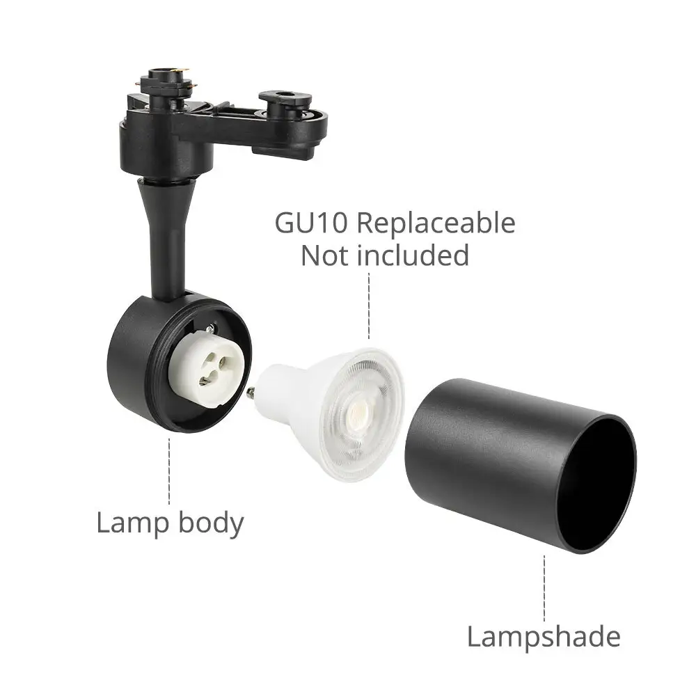 Bepoke Led Track Heads Factory for Different Industries 3