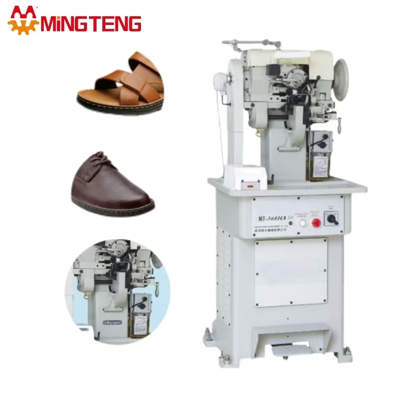 MT-368H haute vitesse Double fil chaussures industrielles faisant couture à l'extérieur de la Machine à coudre la semelle de chaussure Machine à coudre 1