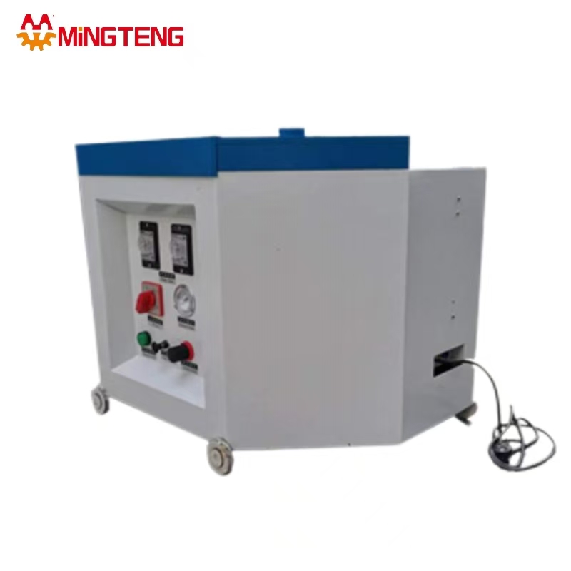 MT-2004 Low U-shaped Barrel Bottom Pressing Machine Air Bag Shoe Sole Pressing Attaching Machine 2