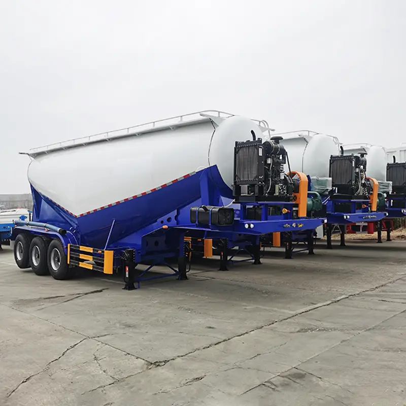 Chenlu Trailer Semi Truck Flatbed Trailer for Sale 500pcs/Month Semi Truck Flatbed Trailer for Salefactory 4