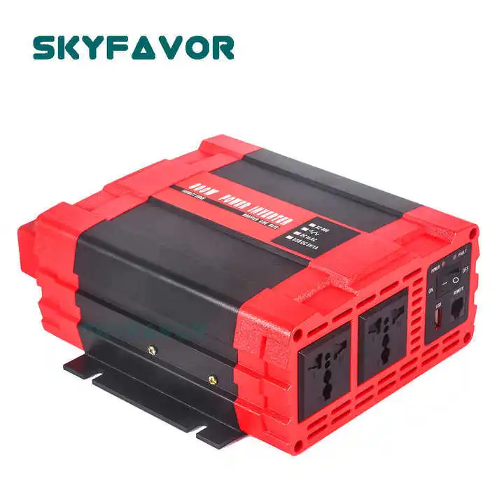 Professional 800W ดัดแปลงอินเวอร์เตอร์แปลง 12V 24V DC to AC 110V 230V คุณภาพสูง pure sine wave อินเวอร์เตอร์แก้ไข 1