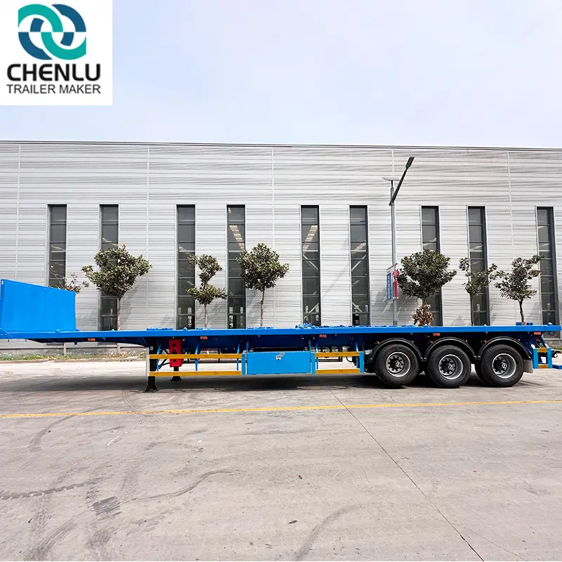 Single Axle Semi 500pcs/Month by Chenlu Trailer 8