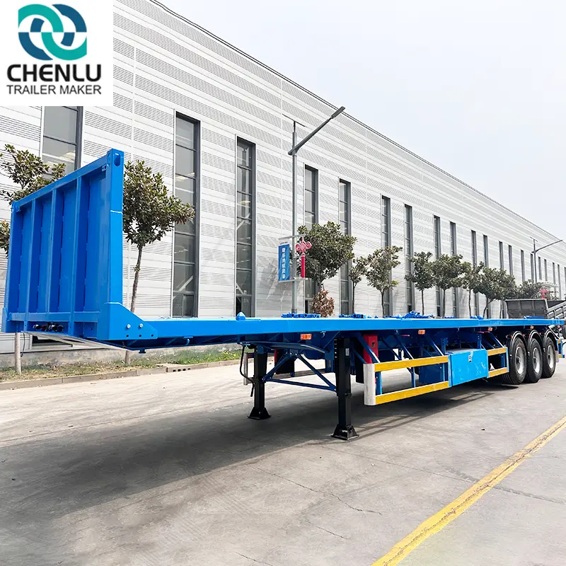 Single Axle Semi 500pcs/Month by Chenlu Trailer 7