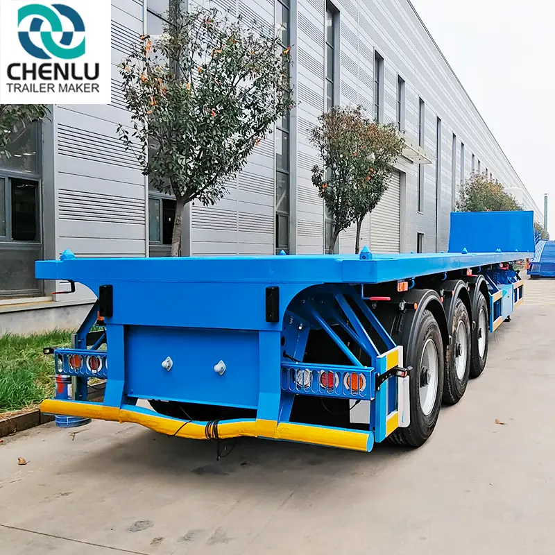 Single Axle Semi 500pcs/Month by Chenlu Trailer 3