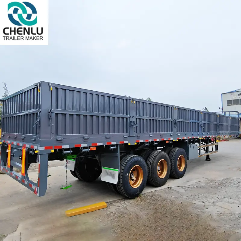 Factory Price Semi Flatbed Trailer Price List 7