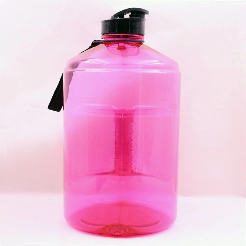 Pichet à eau en plastique personnalisé coloré KingLine avec lanière et poignée pour la randonnée 1