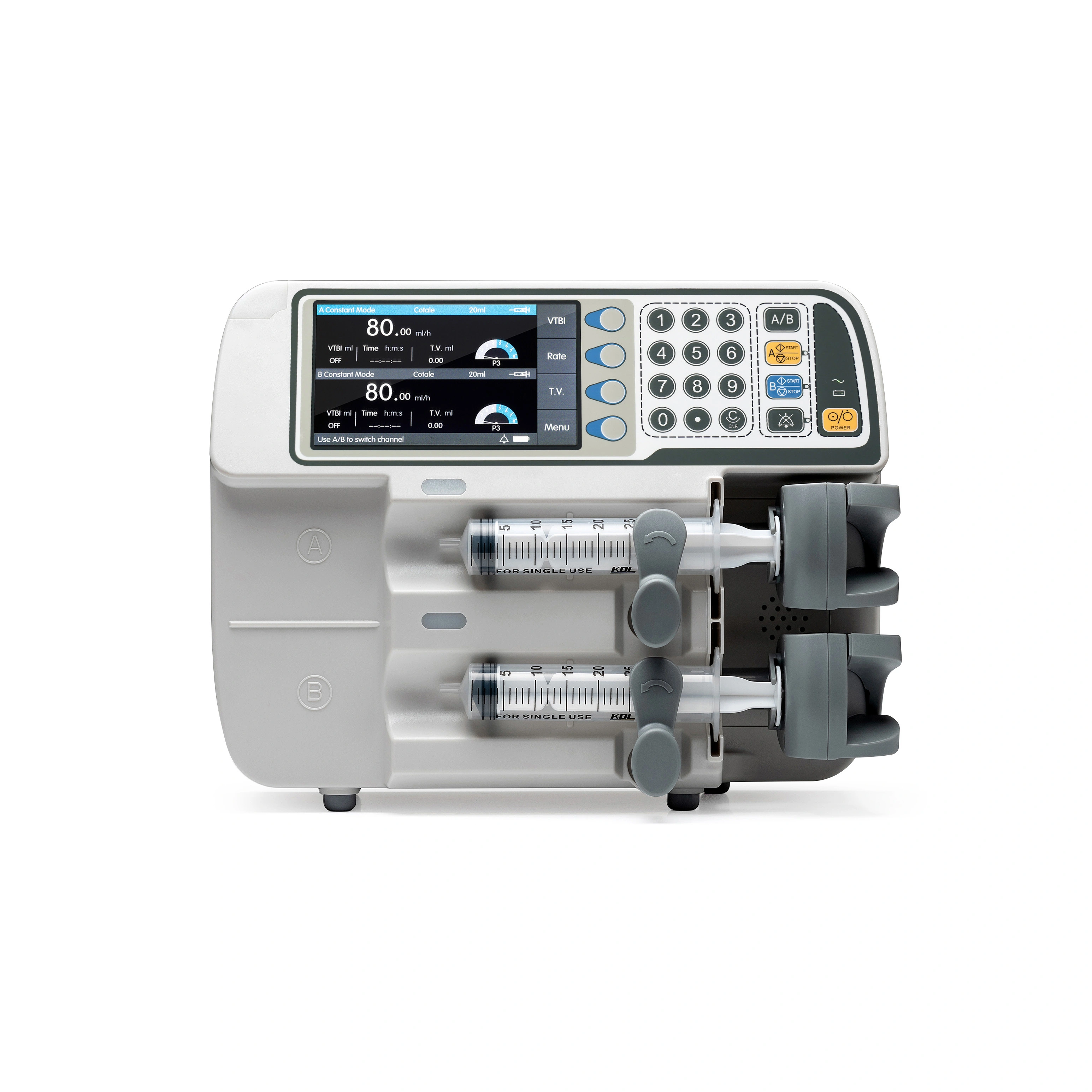Veterinary Automatic Electric Syringe Pump Double Channel | INNORKOM 1