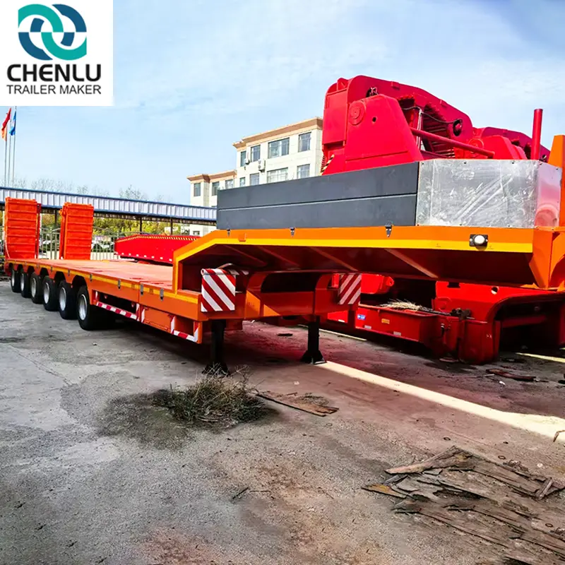 Chenlu Trailer Extendable Low Bed Trailer 7-22 Dayswith Custom Services 7