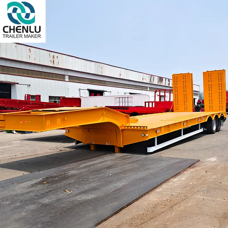 Reliable Lowboy Semi Trailer Price List 4