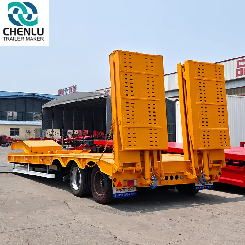 Reliable Lowboy Semi Trailer Price List 3