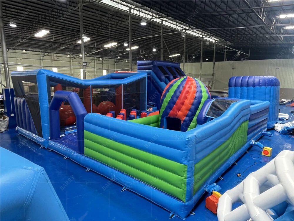 Parque inflable del trampolín de la casa de la despedida comercial adulta del diseño libre 1