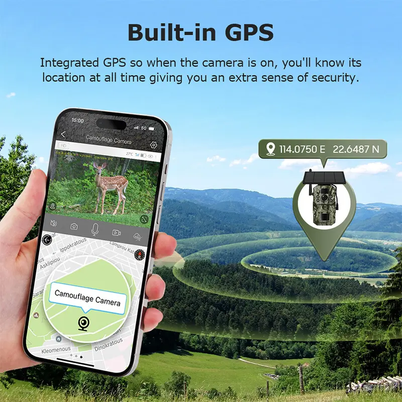 Low Power Solar 4g Camera for Sale Quality Assurance 6