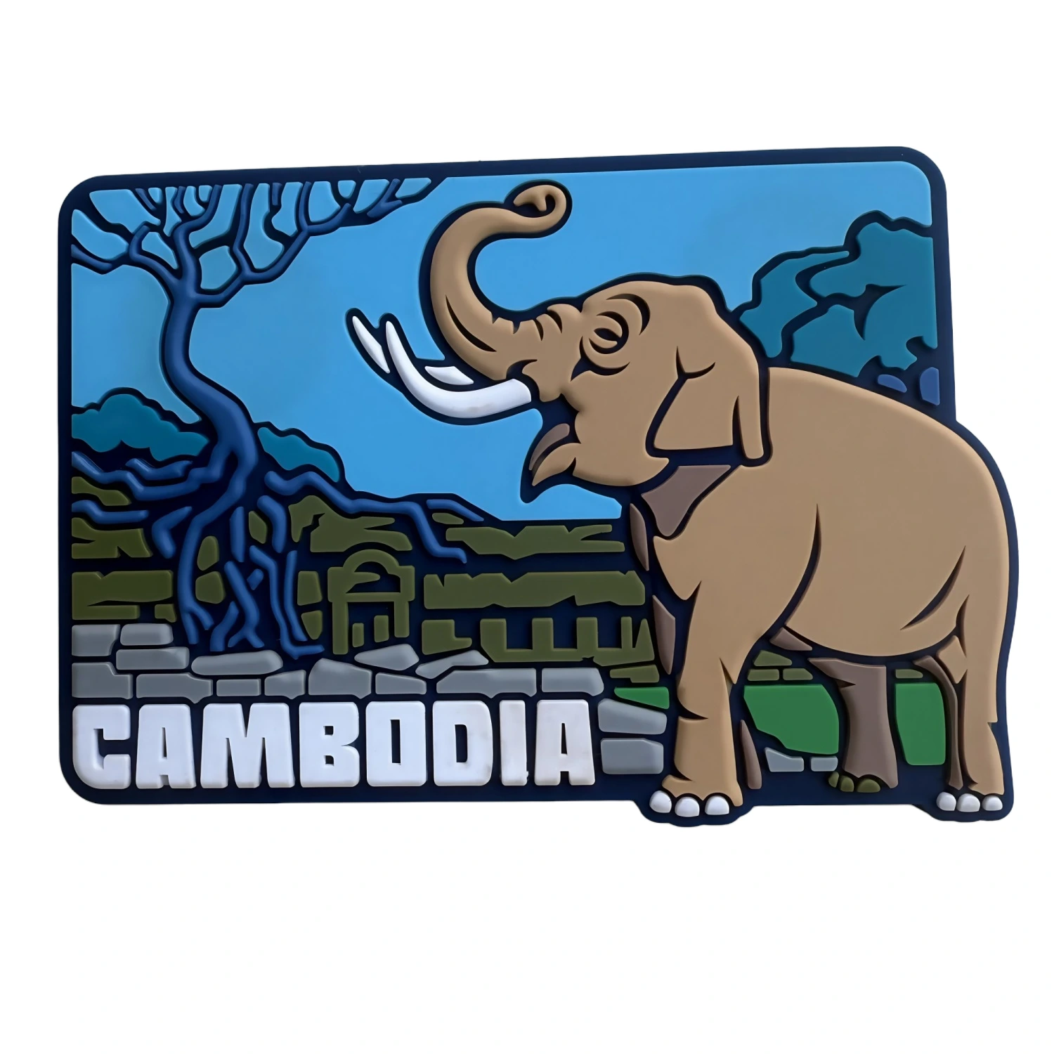 Personalisierter Reise-Souvenir-Kühlschrankmagnet 1