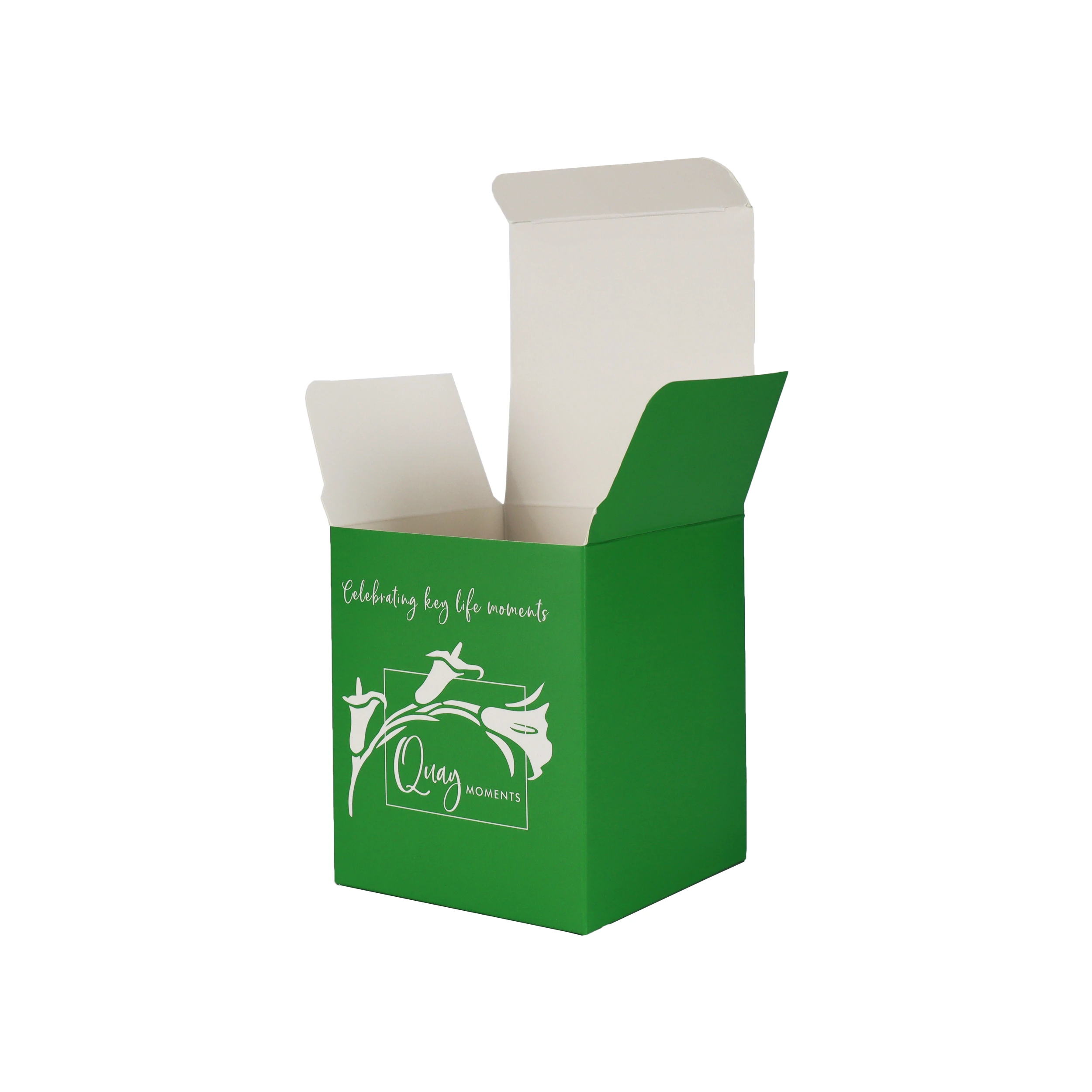 Custom Brand Logo Kraft Paper Foldable Candle Packaging Box - Packshion Packaging 1