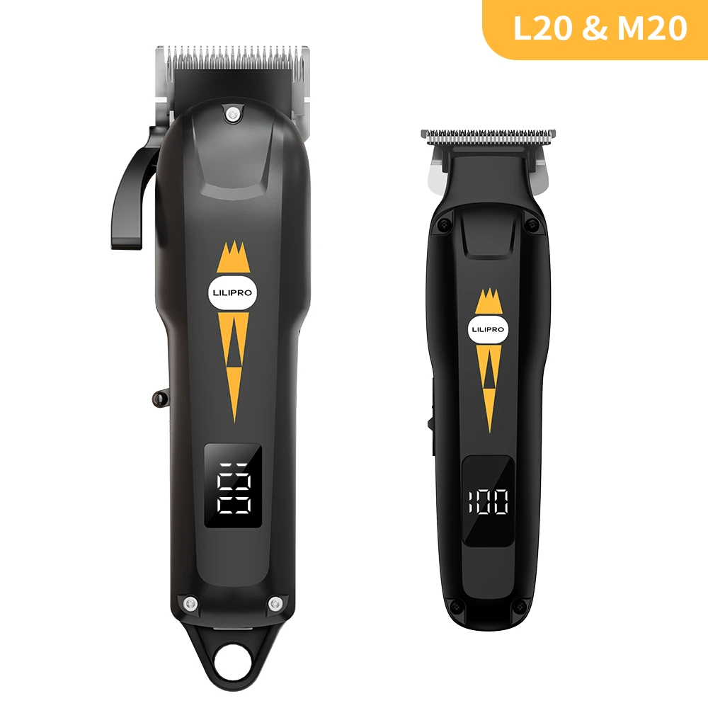 Hair Clippers Rechargeable Hair Clippers Home Hair And Grooming Set With LCD Display Men's Gift LILIPRO L20M20 1