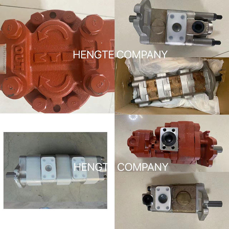 Bomba de engranajes KAYABA P20150C KZP4-14ASDNS KRP4-17CWS P20200AB KFP2317-17ASCT 23A-60-11203 3