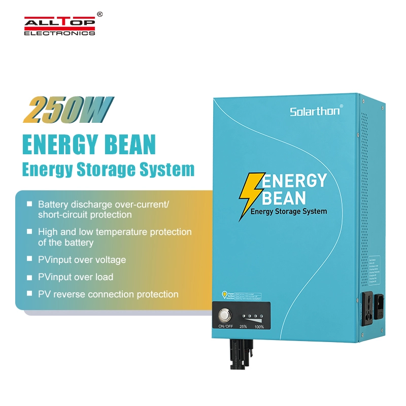 Battery Portable Solar Power Station LiFePo4 250W Energy Bean Energy Storage System 1