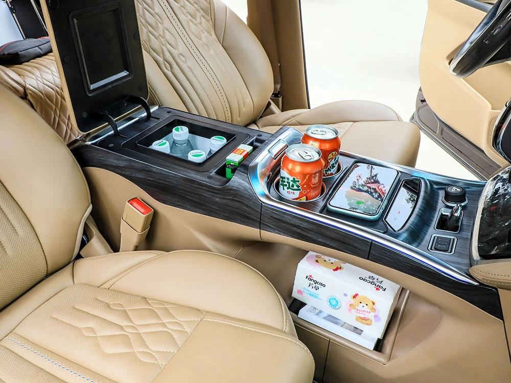 Center Console Armrest Storage Box Car Refrigerator Console 1