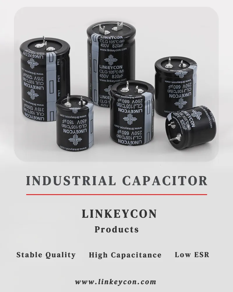 Electrolytic Aluminum Capacitor - - LINKEYCON 3