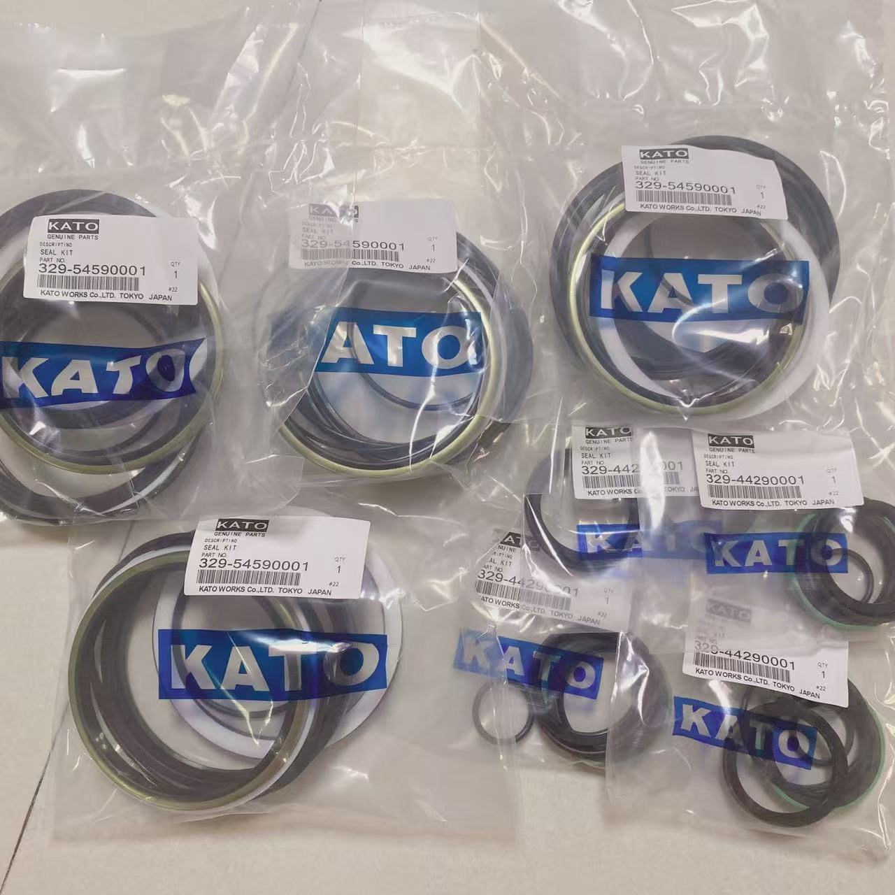 KATO クレーン横型オイルシリンダー修理キット 309-66990000 309-9119000 309-36190000 309-91790000 2