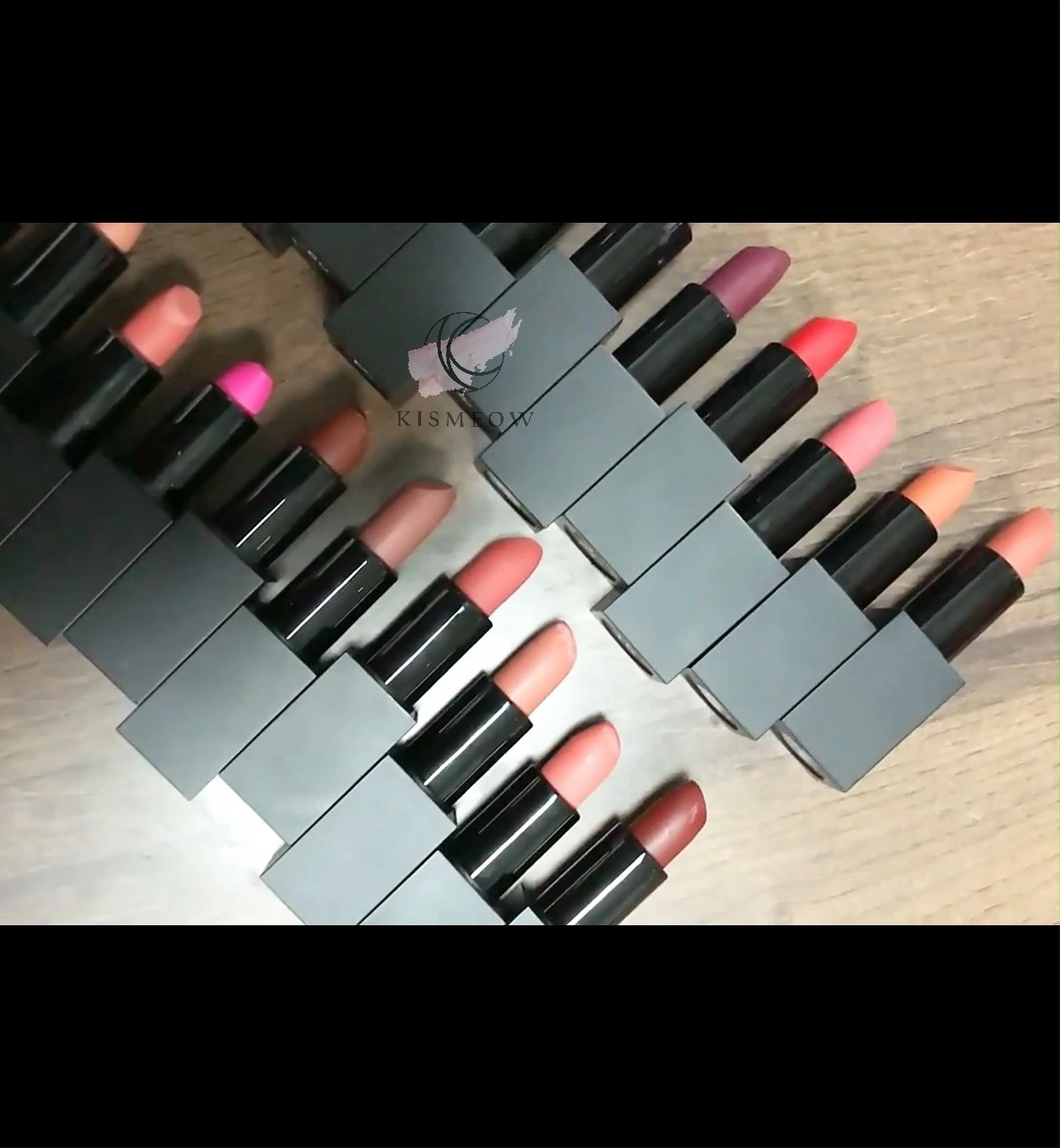Matte lipstick non-stick cup waterproof velvety nude lip gloss 1