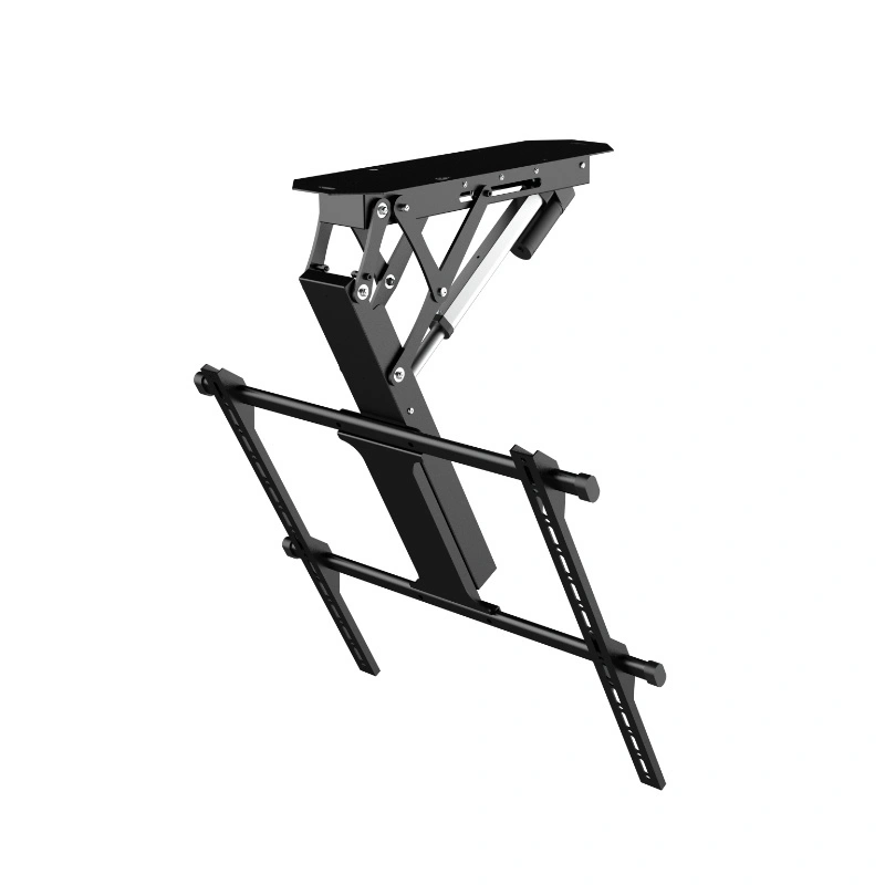 มอเตอร์รีโมทคอนโทรลไฟฟ้าพลิกลงทีวียึดเพดานสำหรับ 32-65inch-Peacemounts PM-DT500 1