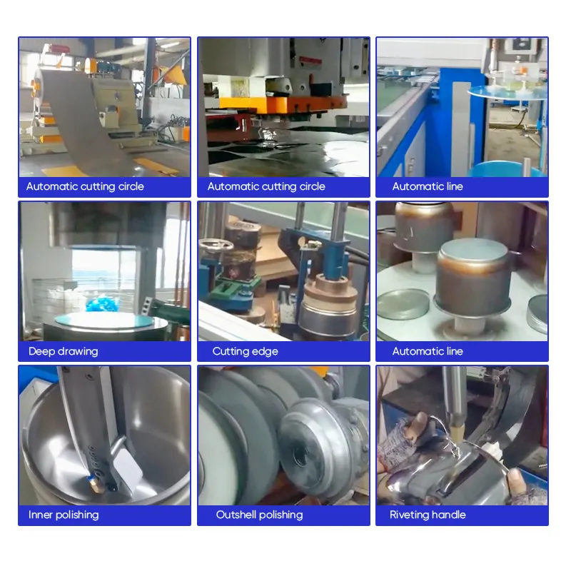 Stainless Steel Cookware Production Line Standard Export Packing Wholesale - Youngmax 5