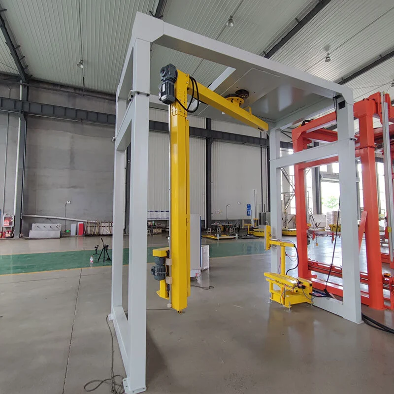 Rotary Arm Wrapping Machine for Industrial Packaging 1