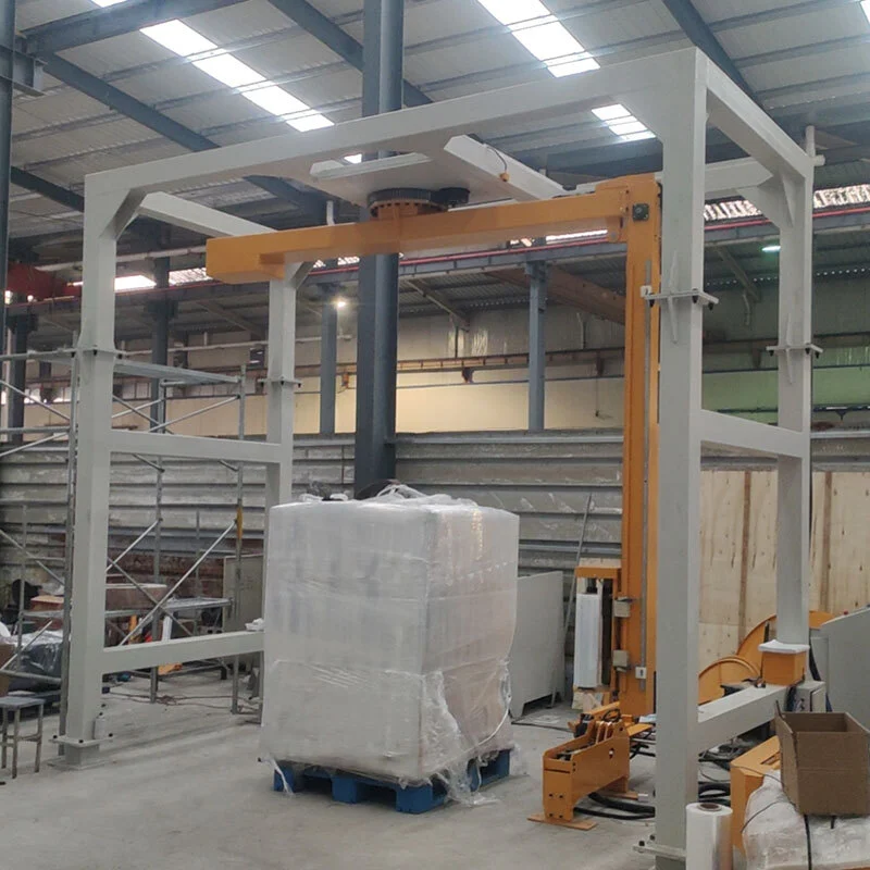 Rotary Arm Wrapping Machine for Efficient Packaging Operations 1