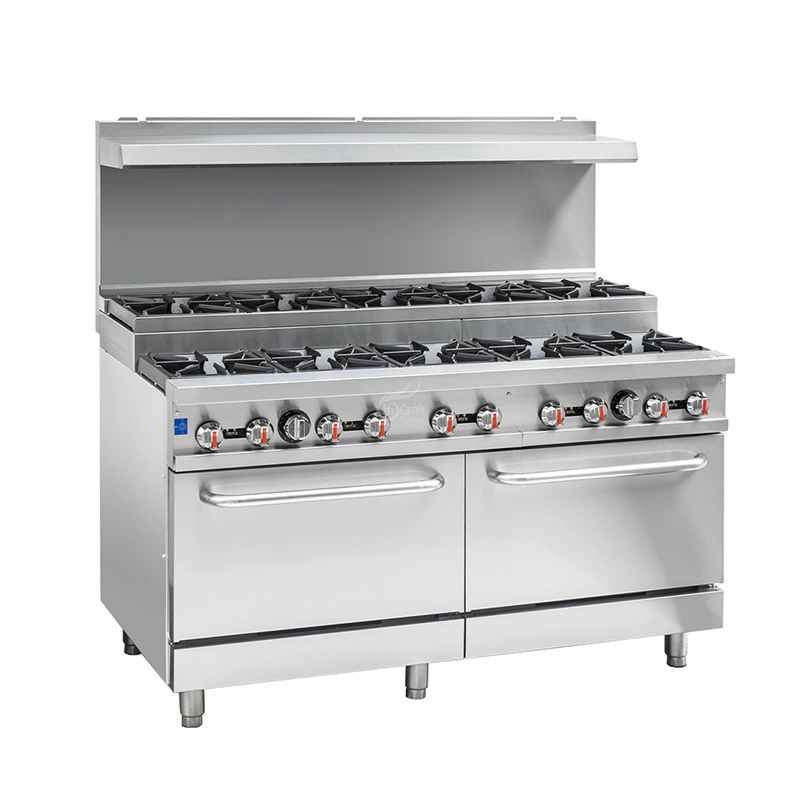 10 Burner Commercial Gas Arange с шагом (RGR60LS) 1