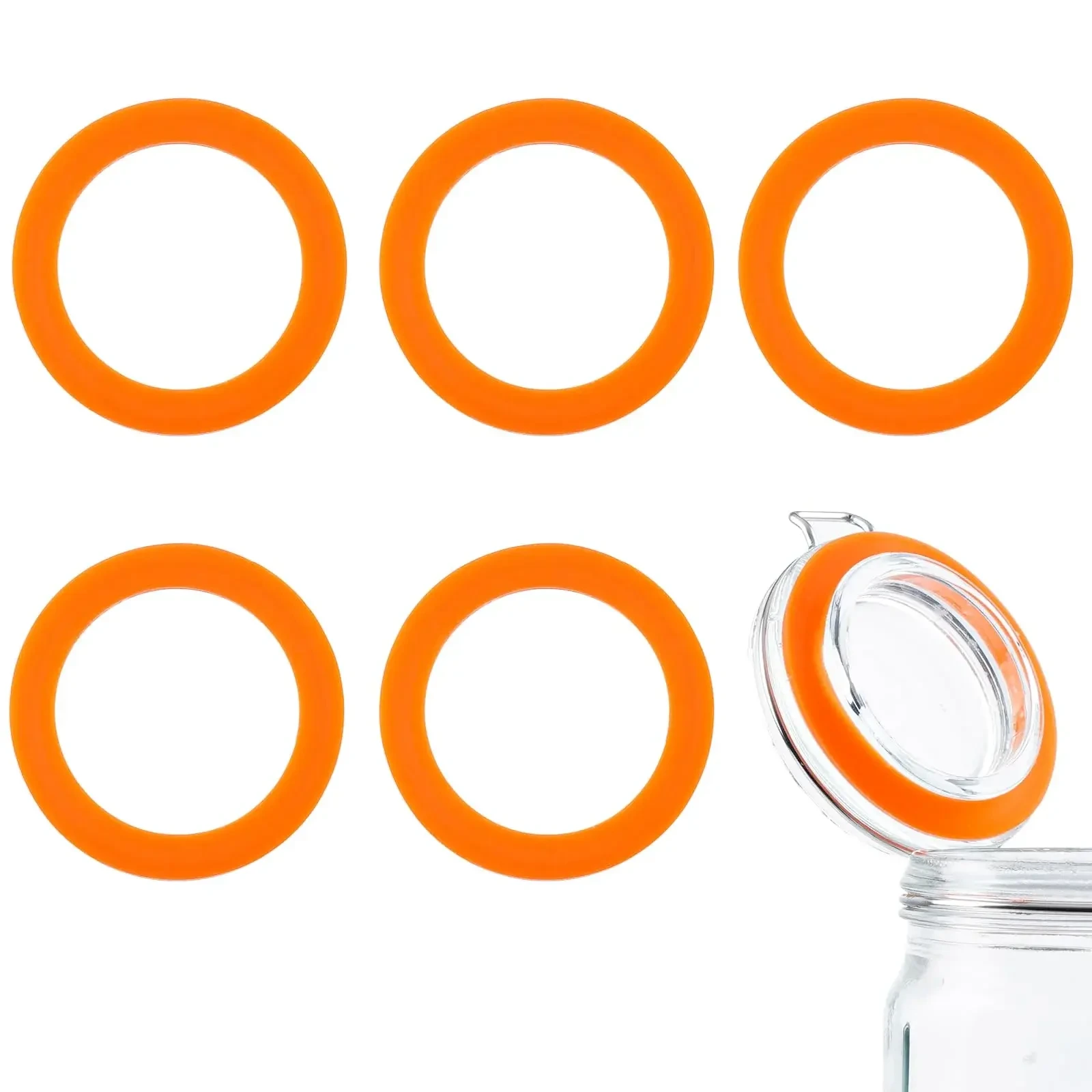 Rubber Seals for Storage Jars & Mason Jar Seals: Your Sealing Solution 1