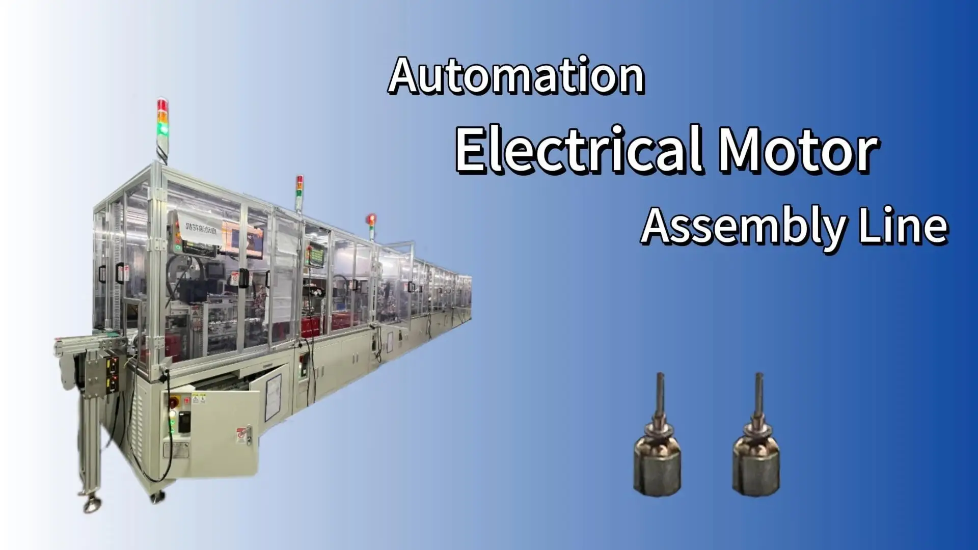 Precision Manufacturing Advanced Electrical Motor Assembly Machine 1