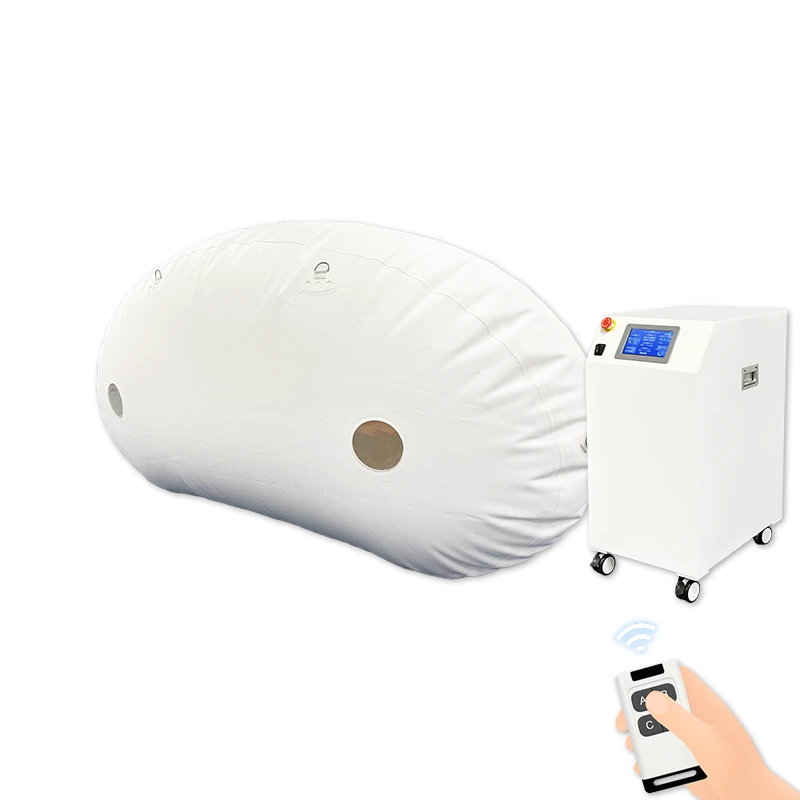 Chambre d'oxygénation hyperbare à coque souple de type œuf portable 1.3 ATA | INNORKOM 1