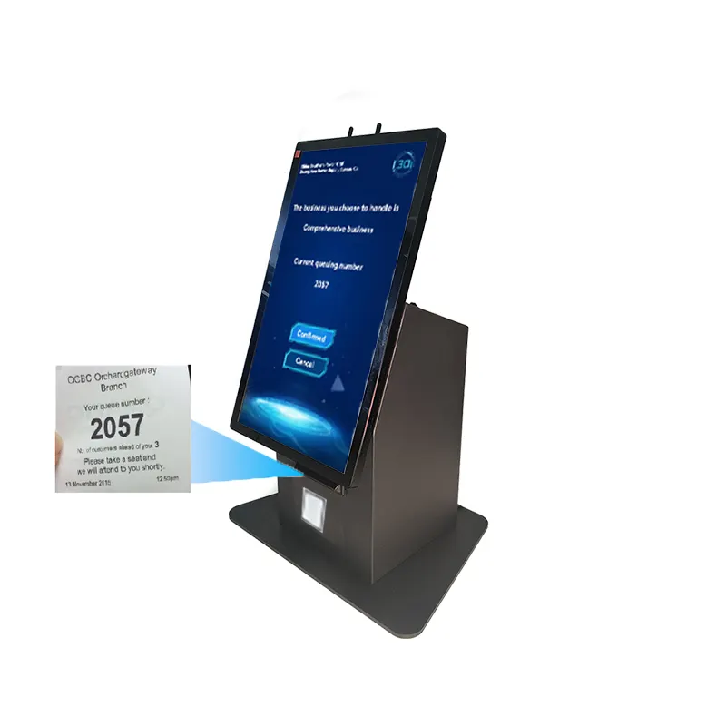 Kiosk Payment Terminals Touch Screen Self Ordering Printer Payment KIosk - - LUXURING 5