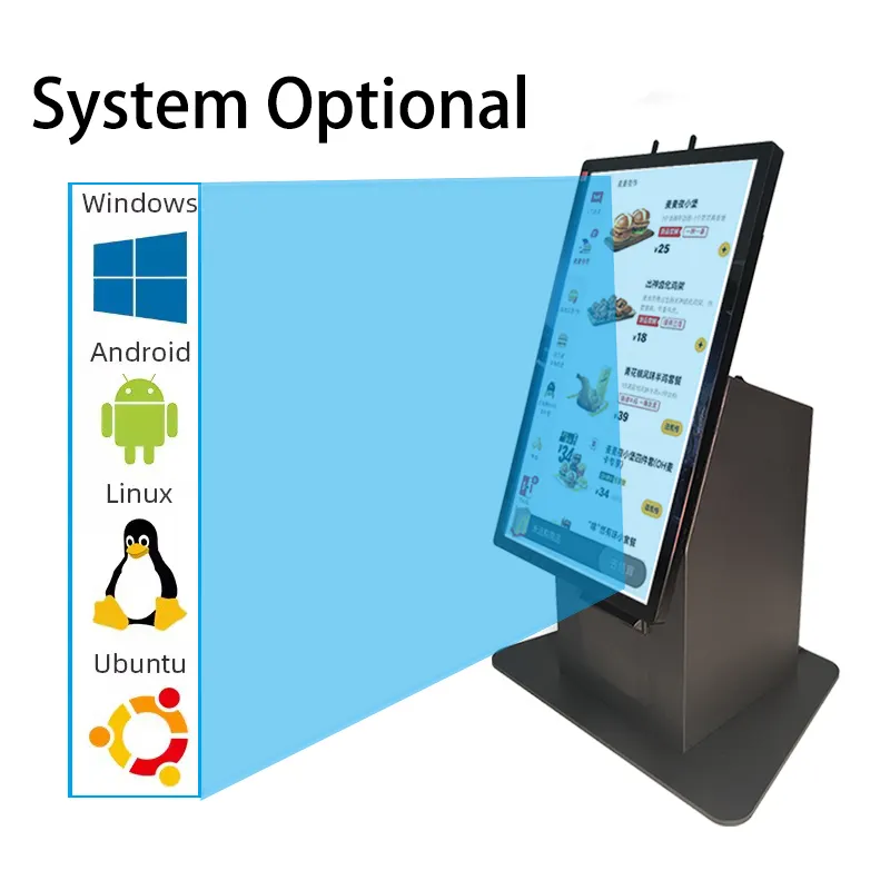 Kiosk Payment Terminals Touch Screen Self Ordering Printer Payment KIosk - - LUXURING 6