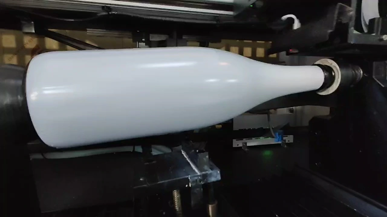 High-Speed 360 Degrees UV Bottle Printer with High DPI 1