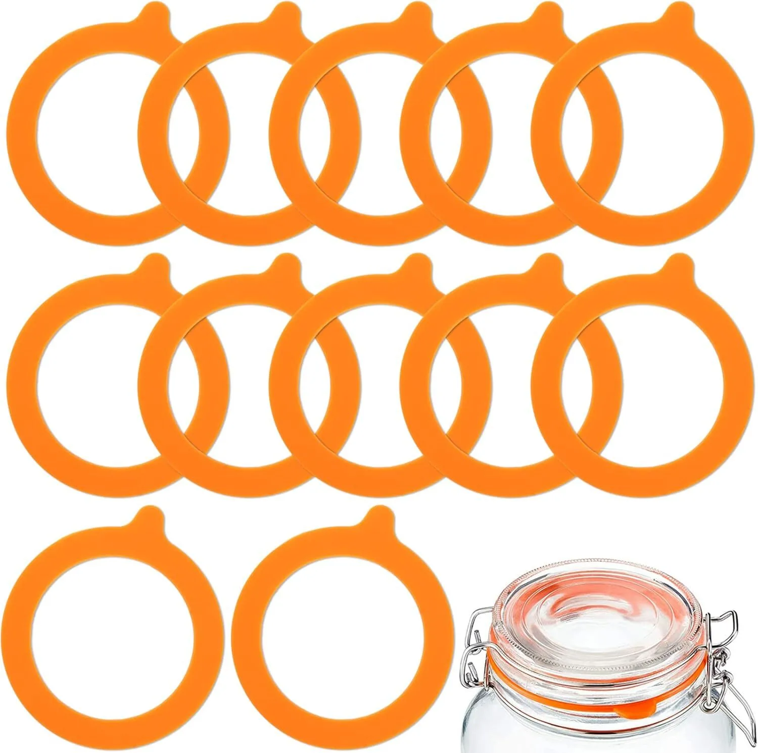 Jar Gasket, Rubber Seals & Rings: The Essential Canning Jar Accessories 1