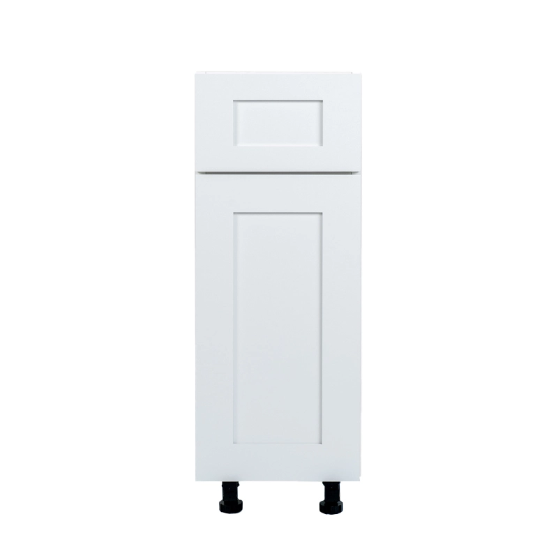 White paint shaker cabinets 1