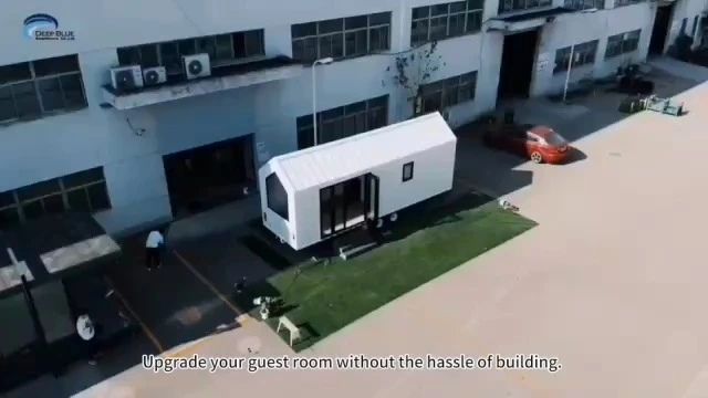 Modular Prefabricated House With Light Steel Frame Tiny House On Wheels For Rent 1