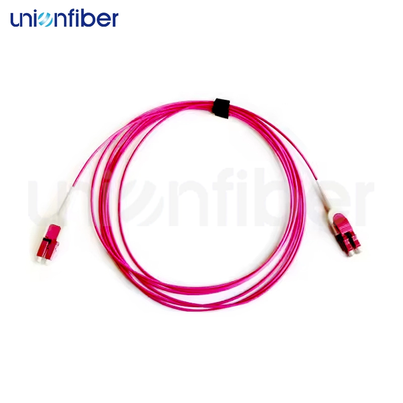 Cable de conexión de fibra óptica Uniboot OM3 OM4 dúplex o simplex 1