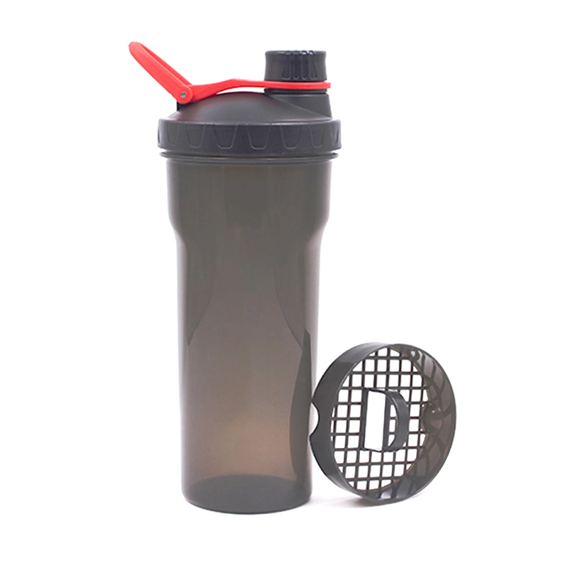 KingLine custom logo protein shaker bottle With plastic sieve for sports 1