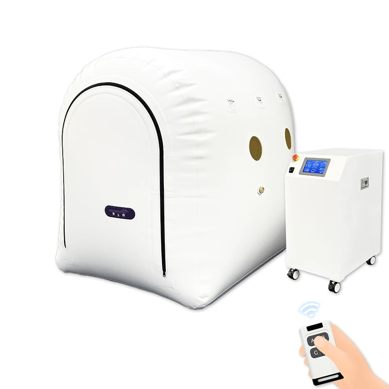 1.3 Machine portative à coque souple avec chambre à oxygène hyperbare de type tente à fermeture éclair en arc ATA | INNORKOM 1