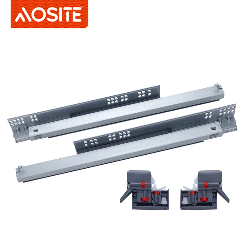 Aosite Yakazara Yekuwedzera Yakapfava Kuvhara Undermount Drawer Slides 1