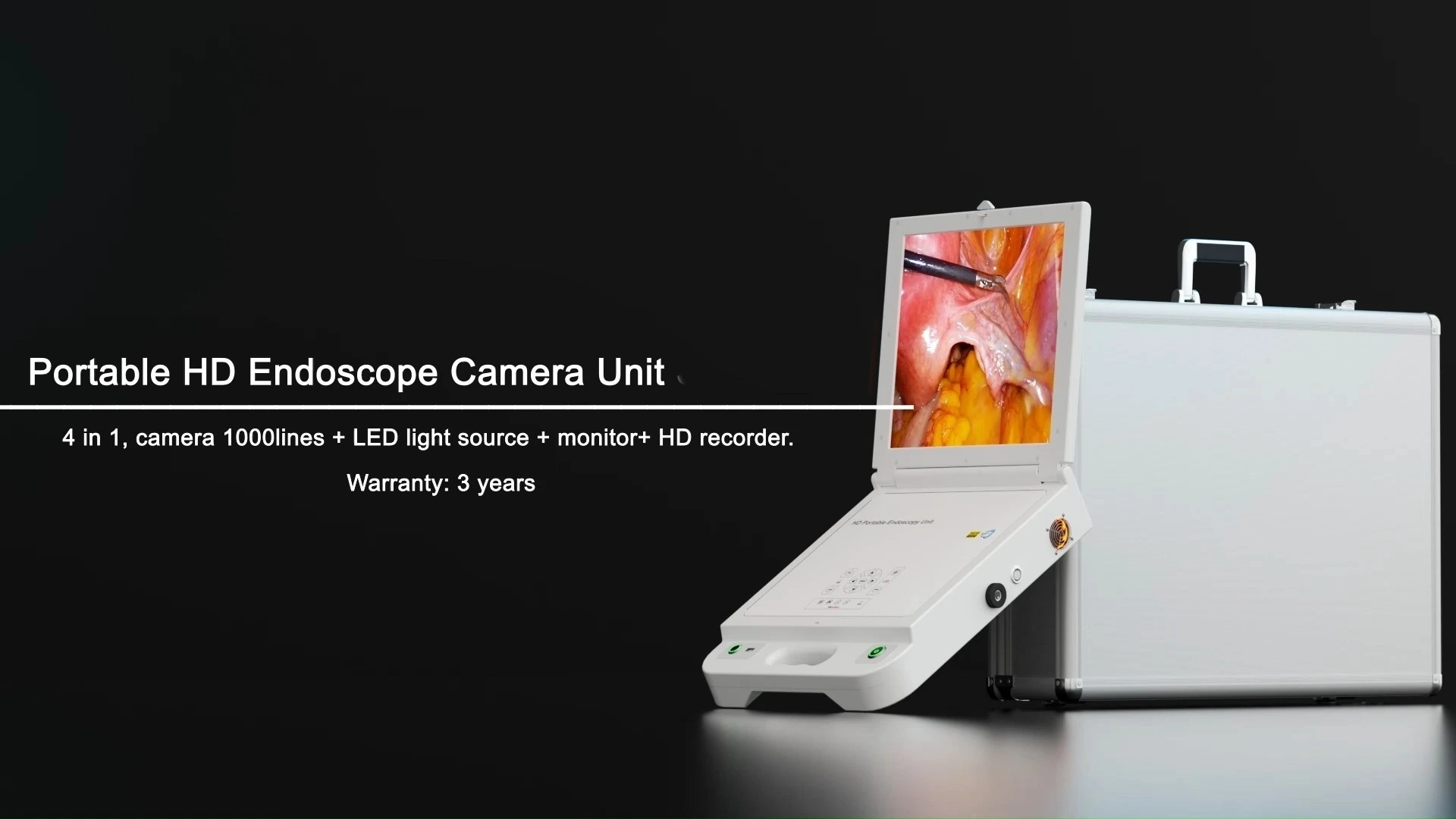 Sistema de cámara de imágenes endoscópicas portátil todo en uno de 17 pulgadas 4K HD Conjunto de unidad de inspección quirúrgica ENT | INNORKOM 1