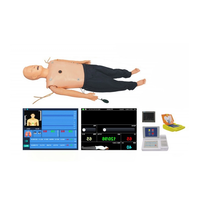ACLS Advanced Multifunctional Emergency Training Simulator With BP Training Arm CPR And Monitor | INNORKOM 1