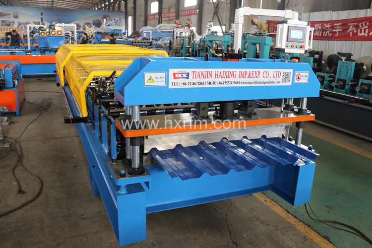 máquina formadora de rolo para telhado trapezoidal 2