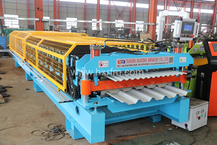 máquina perfiladora de láminas trapezoidales 2