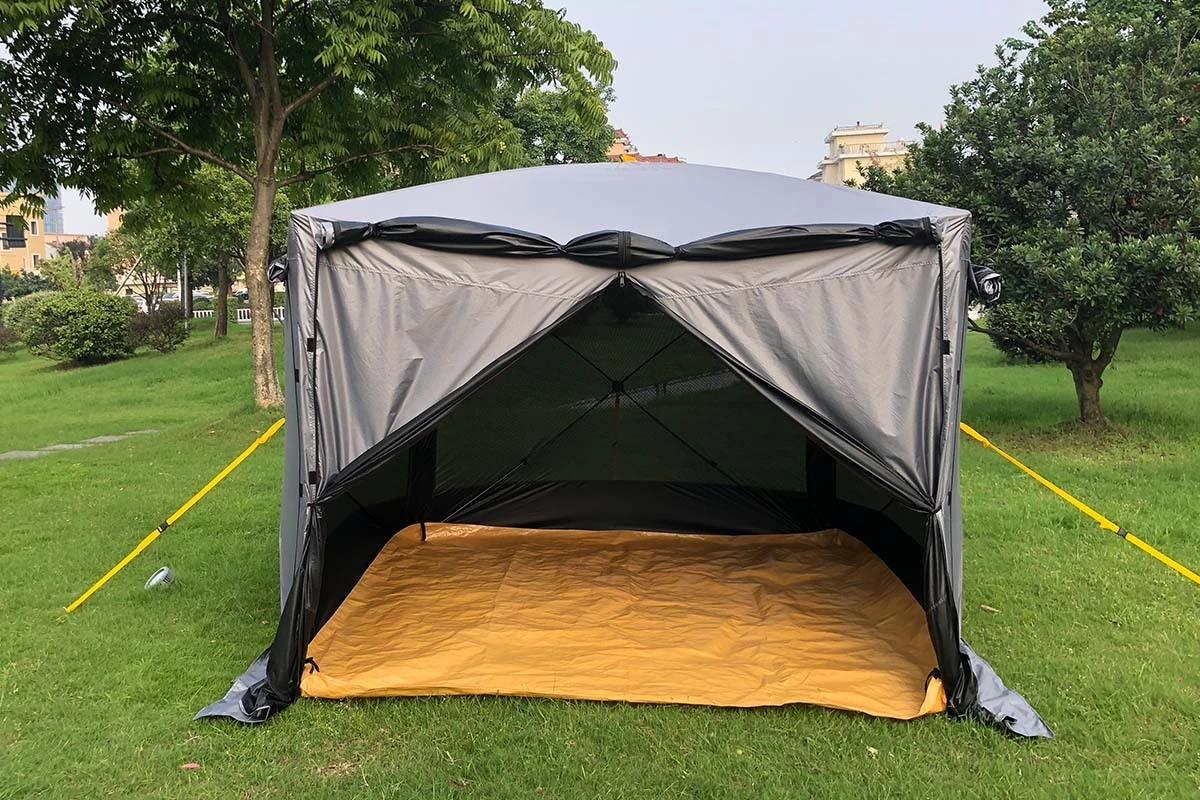 Double-Layer Desert Camouflage Tent Photography and Hunting See-Through Tent 1